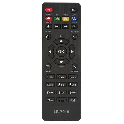 Controle Remoto Aquário STV-2000 Tv Box Universal
